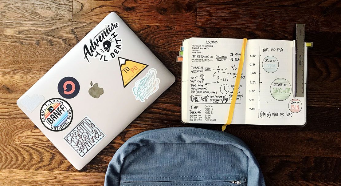 Backpack with Laptop and Book Backpack with Laptop and Book