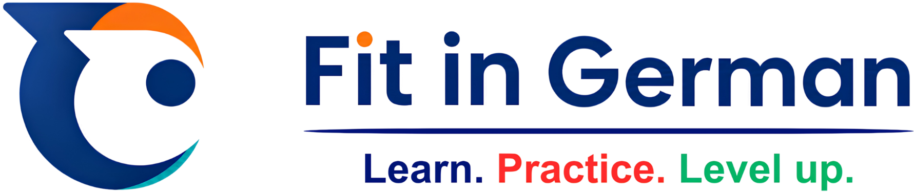Fit in German Logo